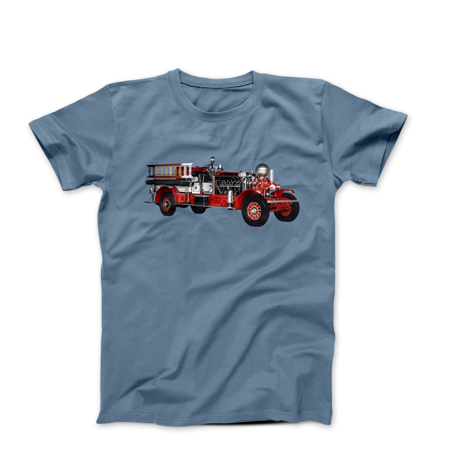 1925 Ahrens - Fox Firetruck T-shirt - Cars, Trucks & Cycles - Harvey Ltd