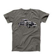 1933 Packard Twelve Coupe Roadster T-shirt - Cars, Trucks & Cycles - Harvey Ltd