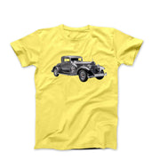 1933 Packard Twelve Coupe Roadster T-shirt - Cars, Trucks & Cycles - Harvey Ltd