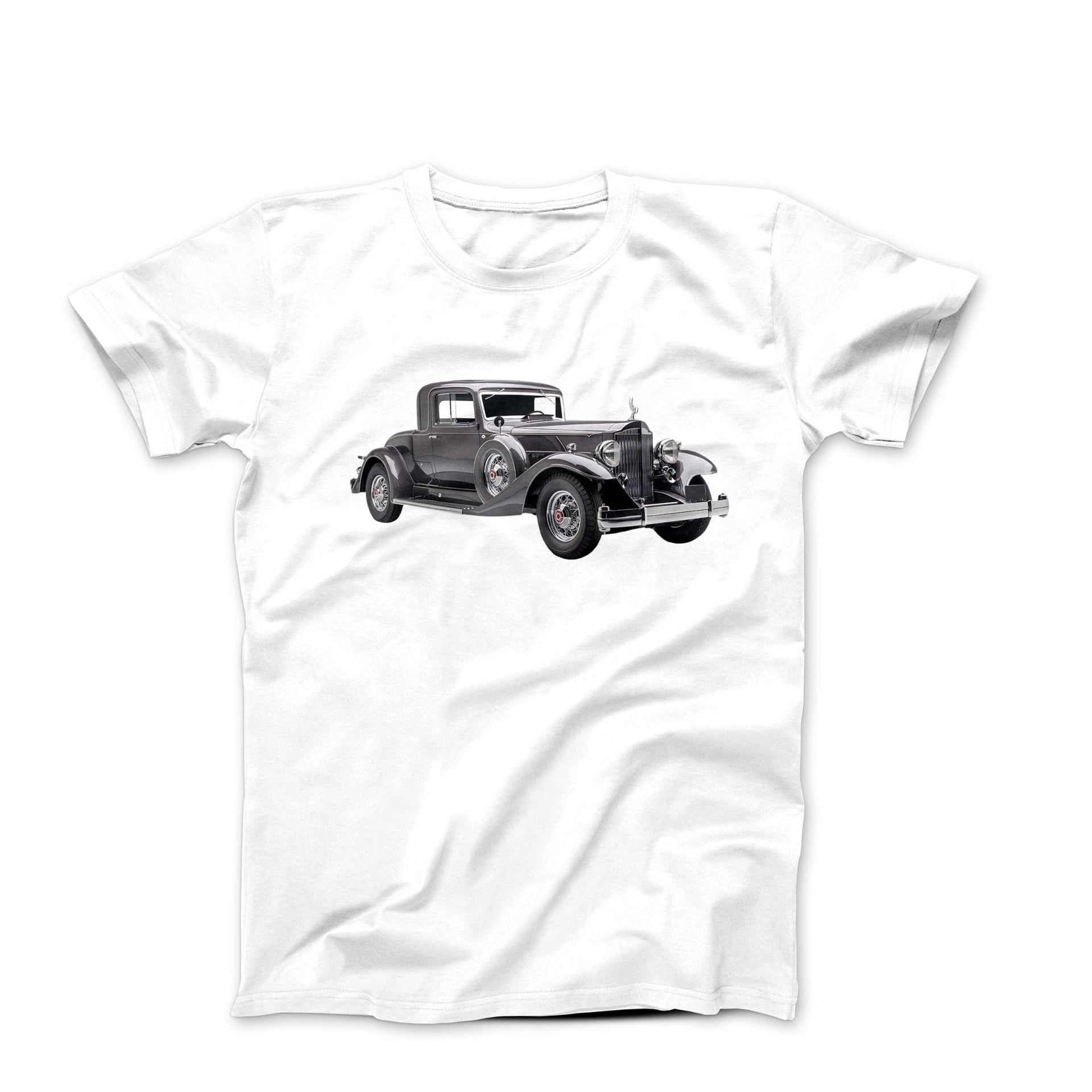 1933 Packard Twelve Coupe Roadster T-shirt - Cars, Trucks & Cycles - Harvey Ltd