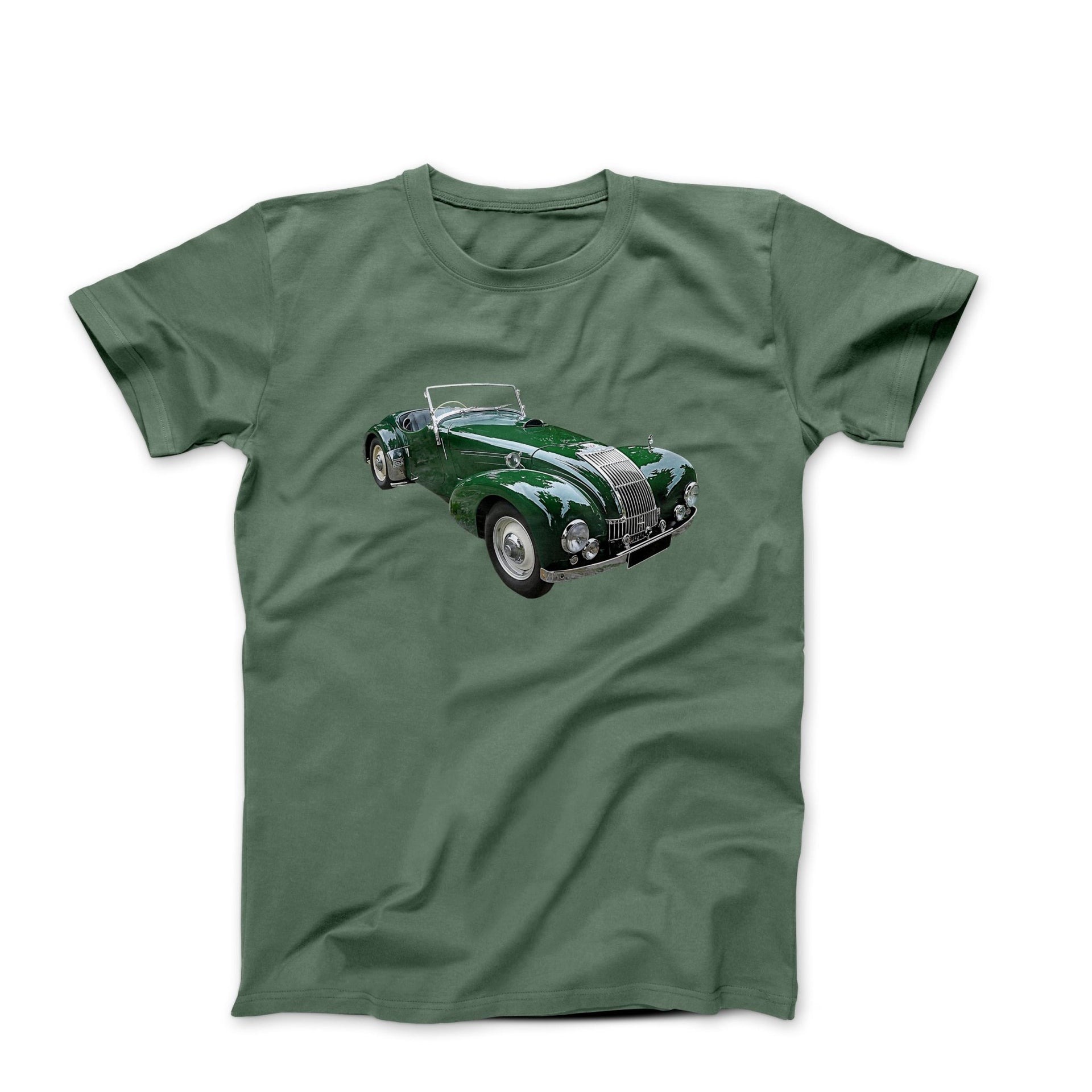 1947 Allard K1 Roadster T-shirt - Cars, Trucks & Cycles - Harvey Ltd