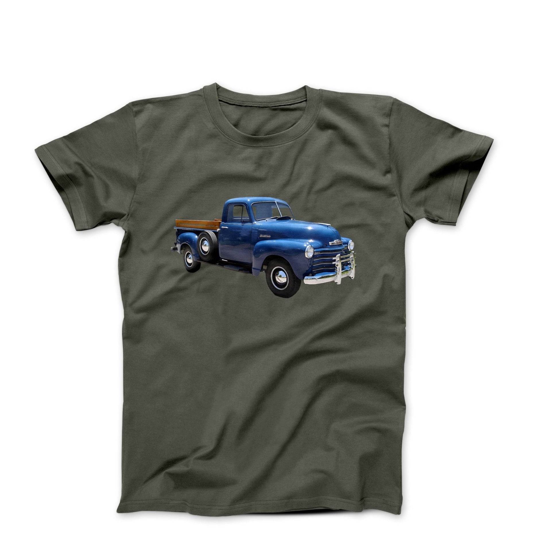 1949 Chevy 3600 3/4 - Ton Pickup Truck T-shirt - Cars, Trucks & Cycles - Harvey Ltd