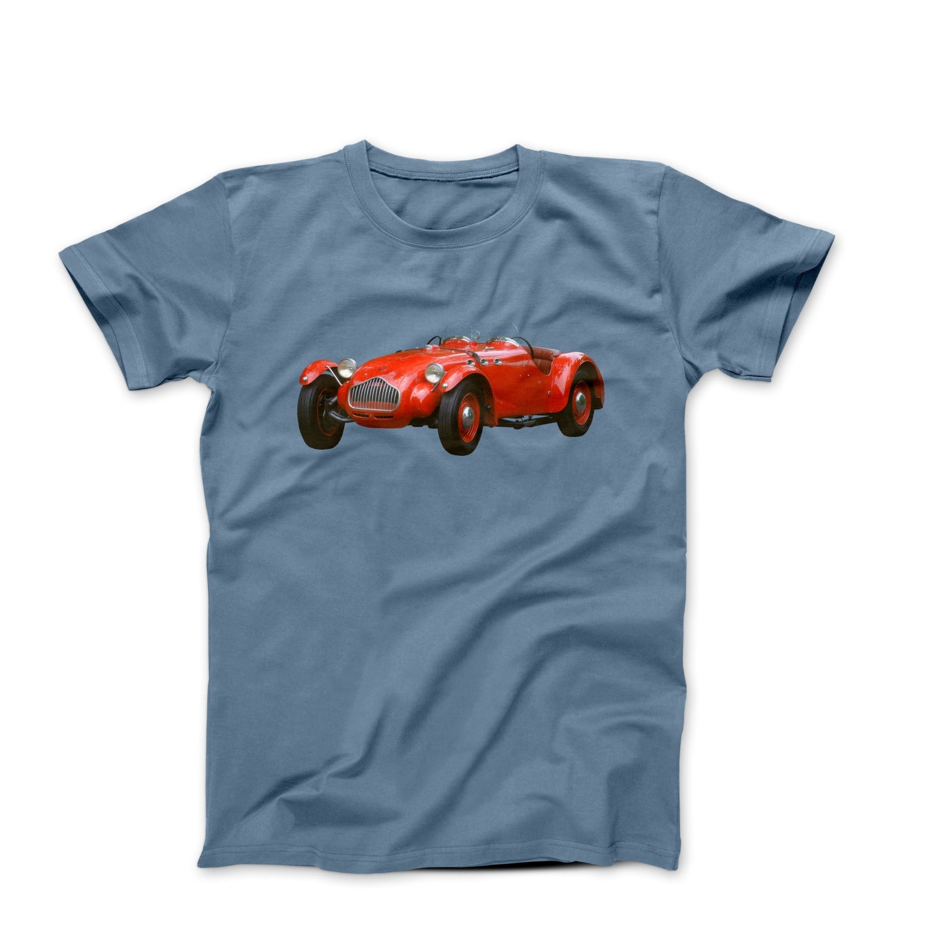 1950 Allard J2 Red Sports Car T-shirt - Cars, Trucks & Cycles - Harvey Ltd