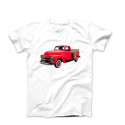 1954 Chevy 3100 Half - Ton Pickup Truck T-shirt - Cars, Trucks & Cycles - Harvey Ltd