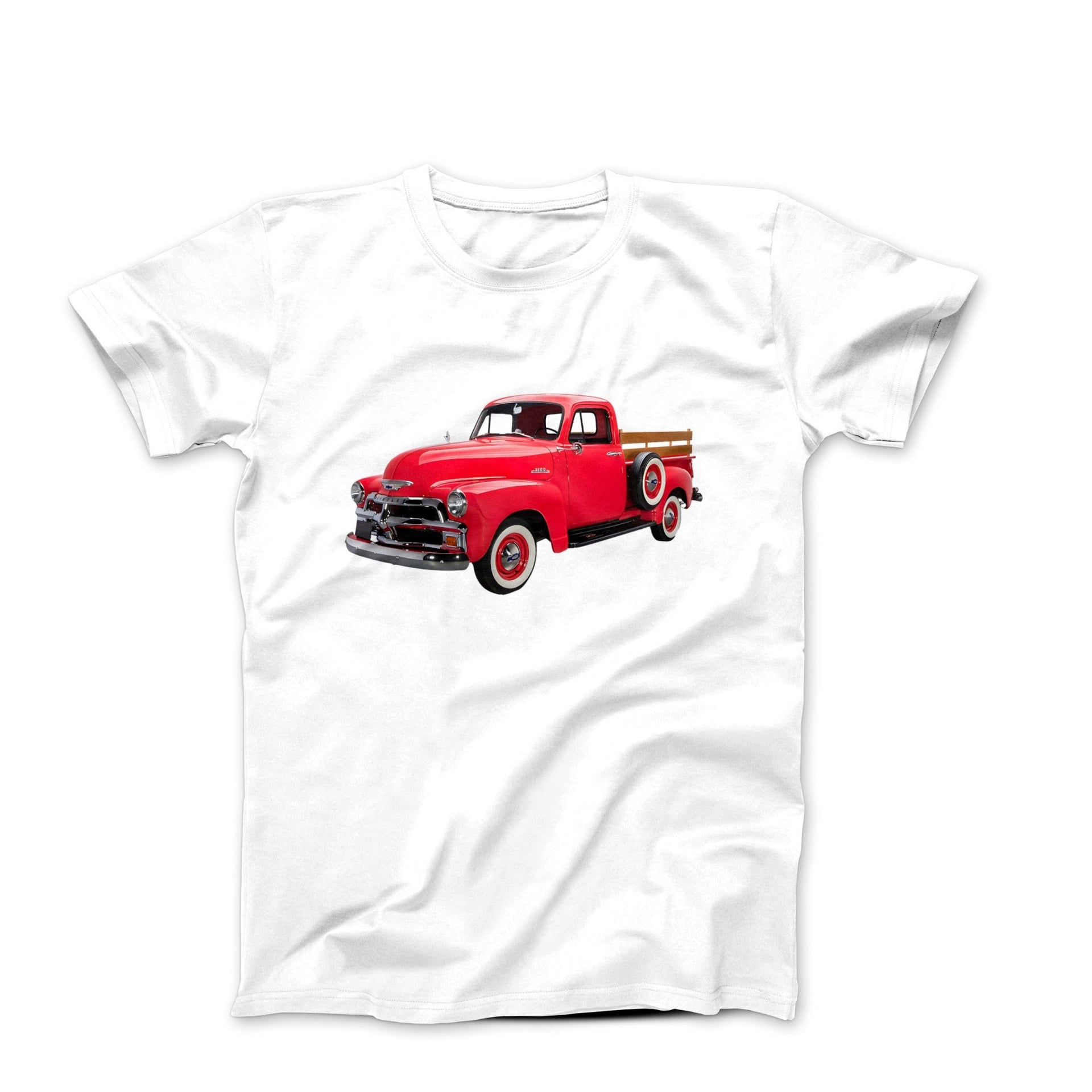 1954 Chevy 3100 Half - Ton Pickup Truck T-shirt - Cars, Trucks & Cycles - Harvey Ltd