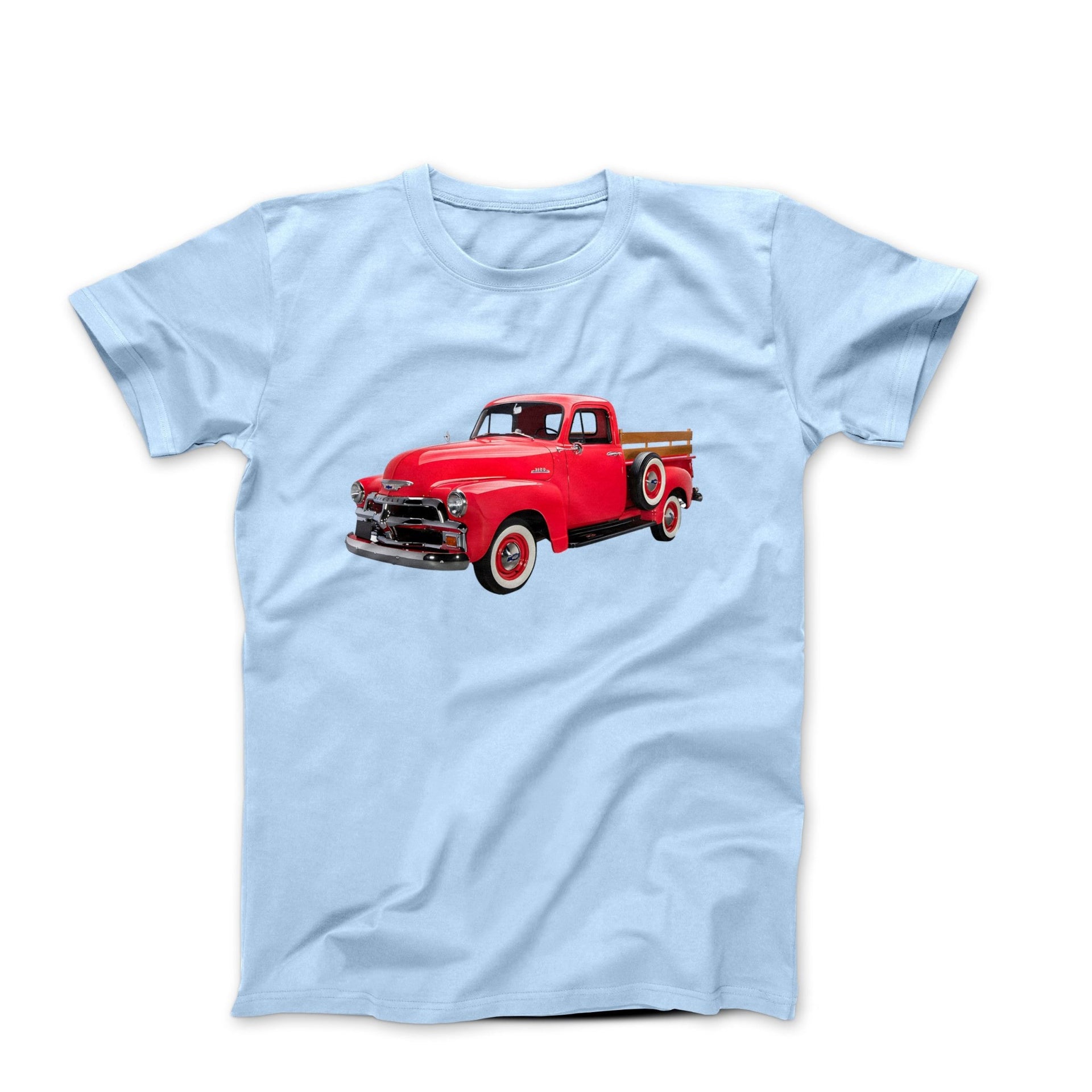 1954 Chevy 3100 Half - Ton Pickup Truck T-shirt - Cars, Trucks & Cycles - Harvey Ltd