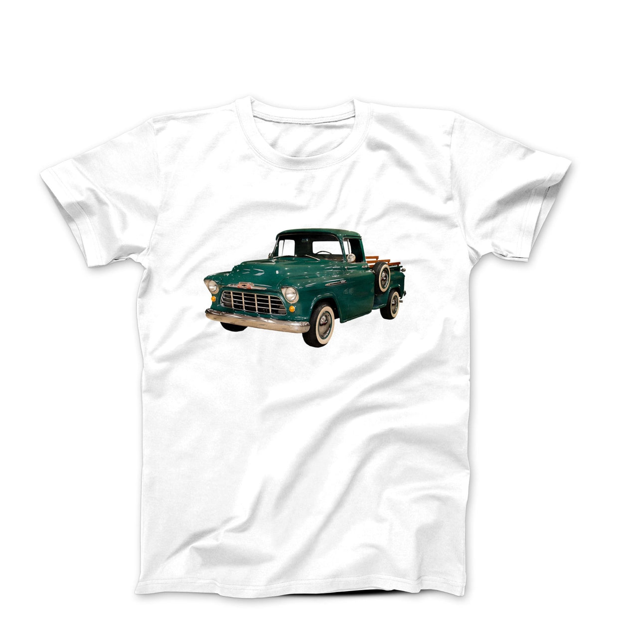 1956 Chevy 3100 Stepside Pickup Truck T-shirt - Cars, Trucks & Cycles - Harvey Ltd