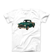 1956 Chevy 3100 Stepside Pickup Truck T-shirt - Cars, Trucks & Cycles - Harvey Ltd