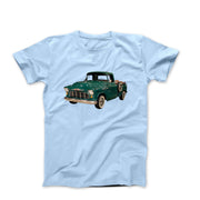 1956 Chevy 3100 Stepside Pickup Truck T-shirt - Cars, Trucks & Cycles - Harvey Ltd