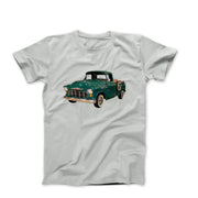 1956 Chevy 3100 Stepside Pickup Truck T-shirt - Cars, Trucks & Cycles - Harvey Ltd