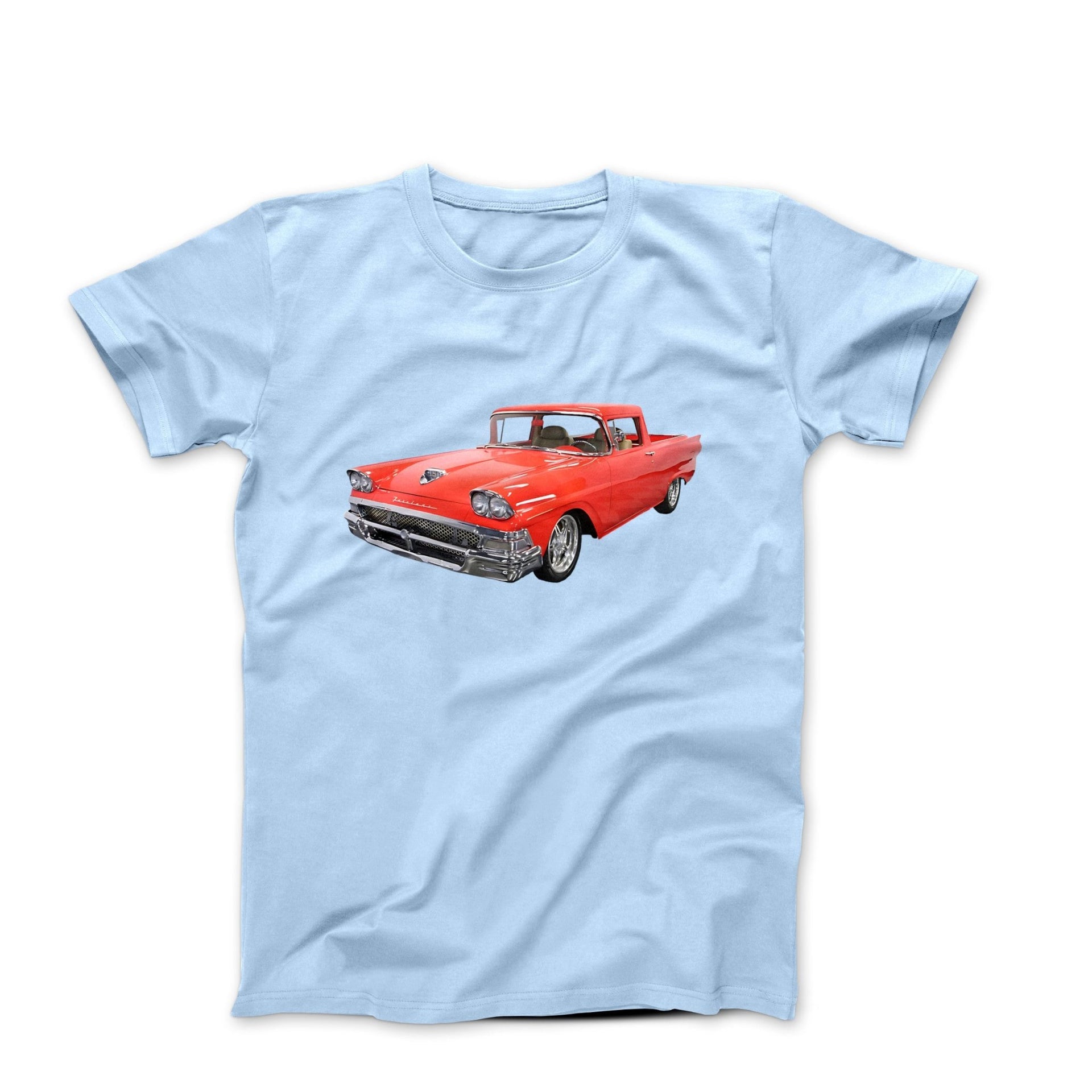 1958 Ford Fairlane Ranchero Coupe Utility T-shirt - Cars, Trucks & Cycles - Harvey Ltd