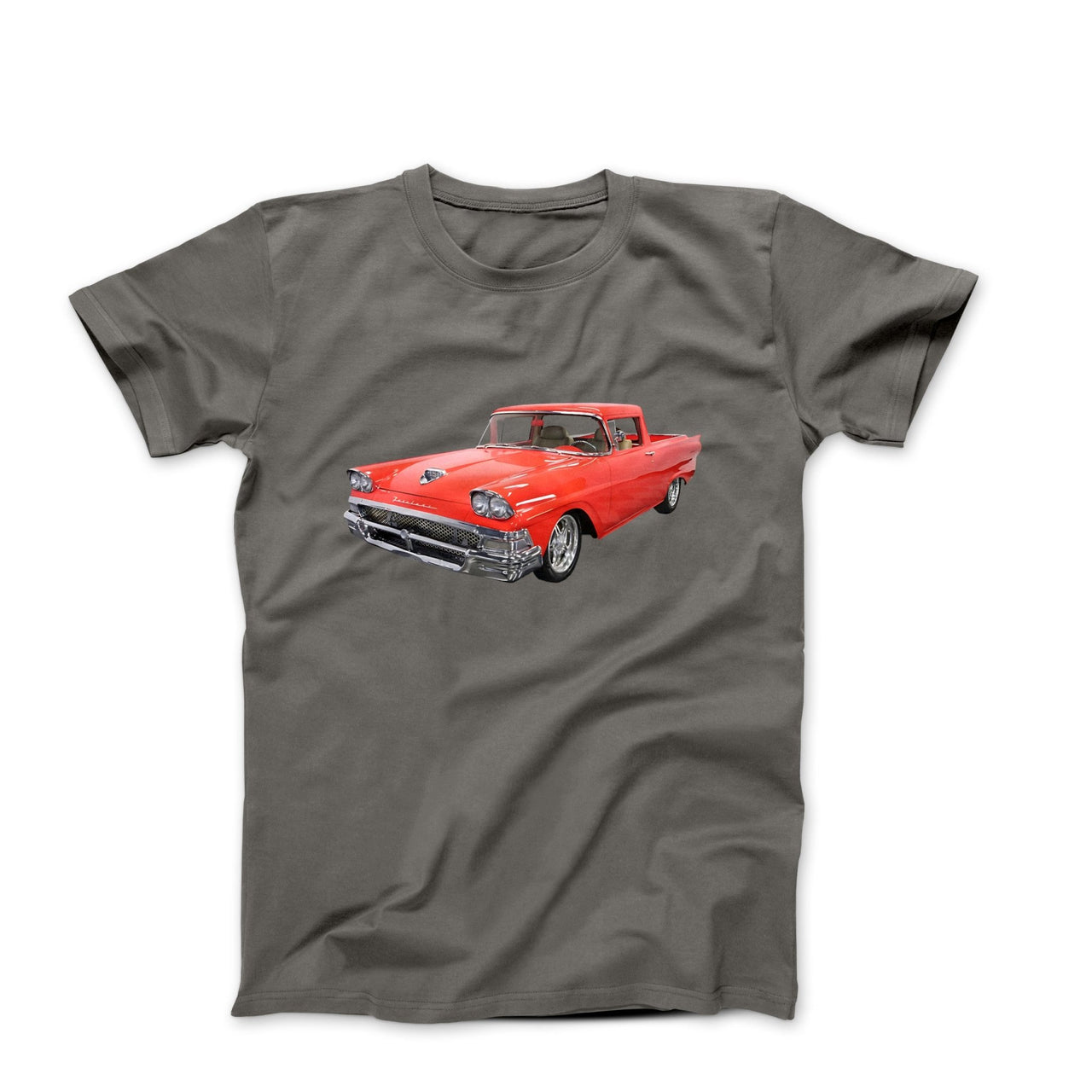 1958 Ford Fairlane Ranchero Coupe Utility T-shirt - Cars, Trucks & Cycles - Harvey Ltd