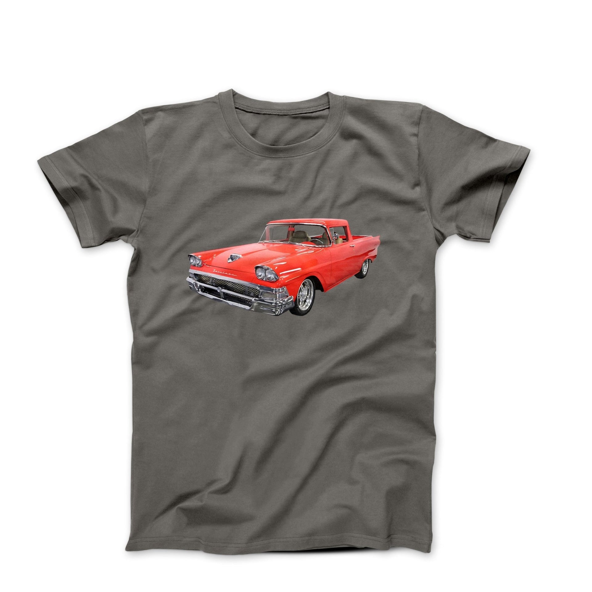1958 Ford Fairlane Ranchero Coupe Utility T-shirt - Cars, Trucks & Cycles - Harvey Ltd
