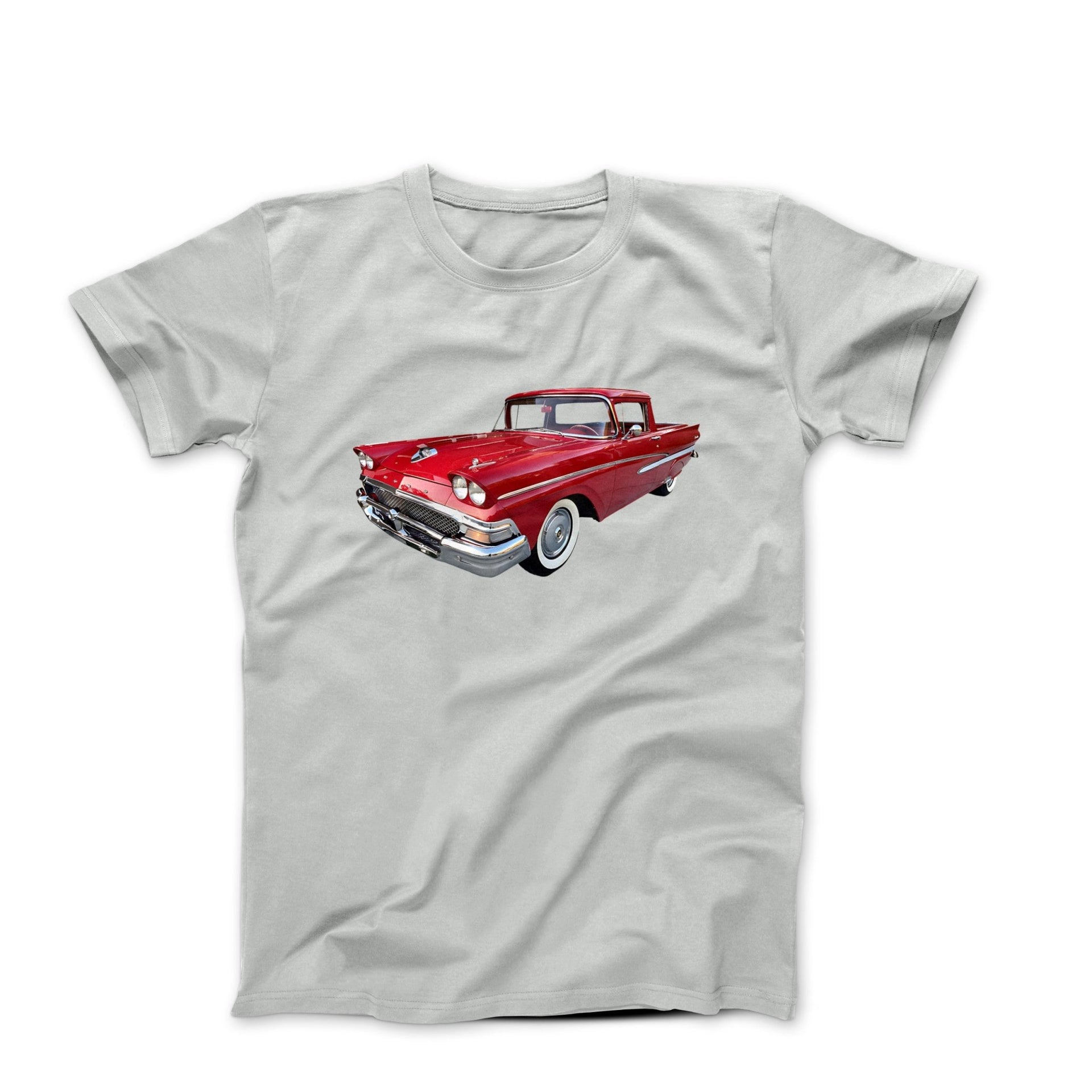 1958 Ford Ranchero Coupe Utility T-shirt - Cars, Trucks & Cycles - Harvey Ltd
