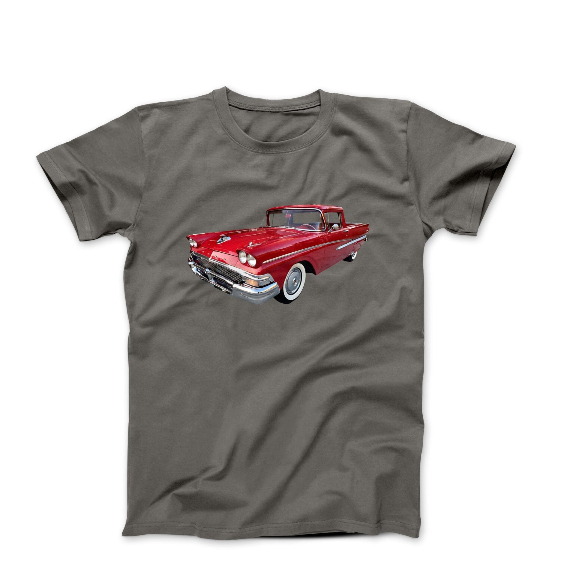 1958 Ford Ranchero Coupe Utility T-shirt - Cars, Trucks & Cycles - Harvey Ltd
