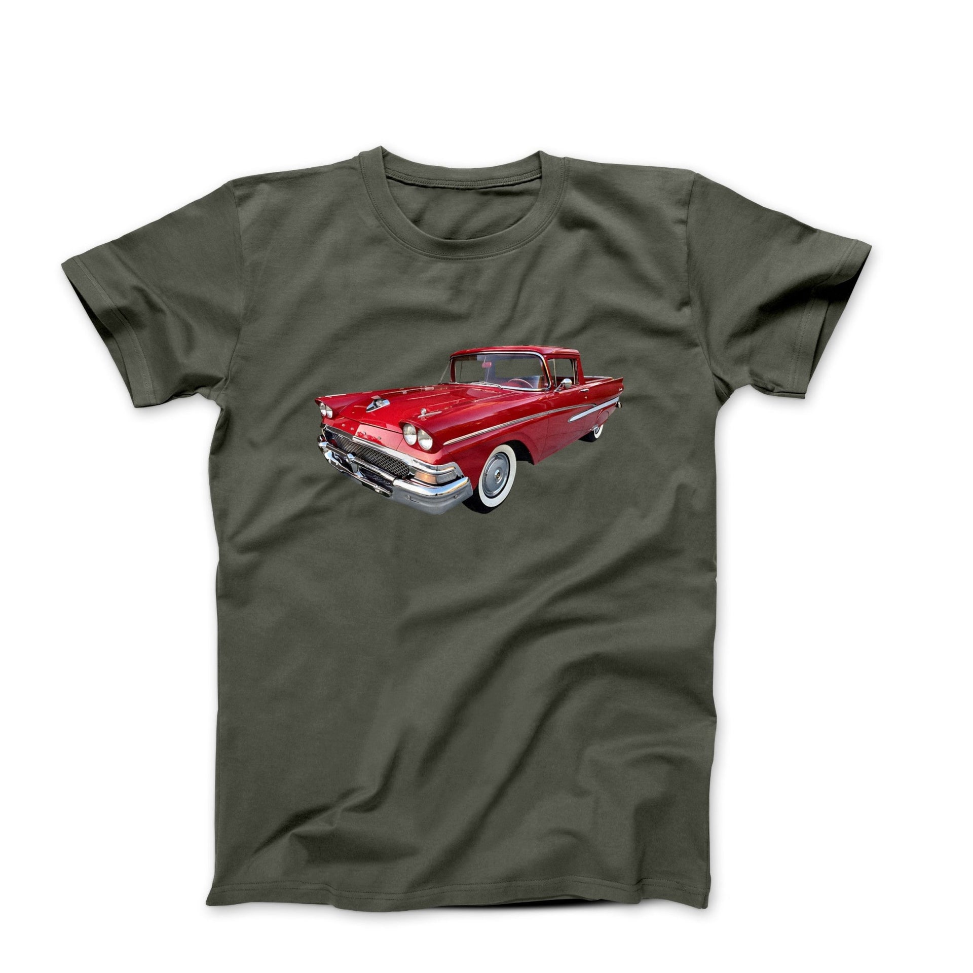 1958 Ford Ranchero Coupe Utility T-shirt - Cars, Trucks & Cycles - Harvey Ltd