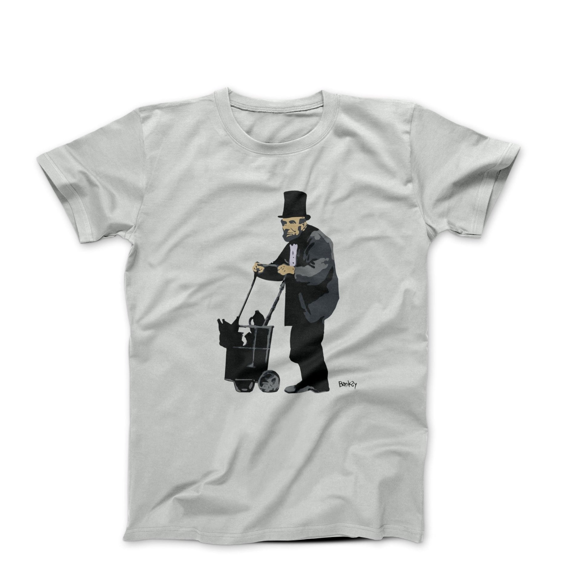 Banksy Abe in New Orleans (2008) Street Art T-shirt - Street, Pop & Media Art - Harvey Ltd