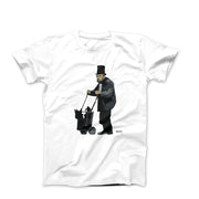 Banksy Abe in New Orleans (2008) Street Art T-shirt - Street, Pop & Media Art - Harvey Ltd
