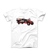 1925 Ahrens - Fox Firetruck T-shirt - Cars, Trucks & Cycles - Harvey Ltd
