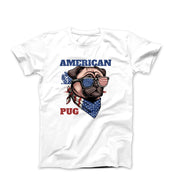 American Pug Illustration T-shirt - Pets - Harvey Ltd