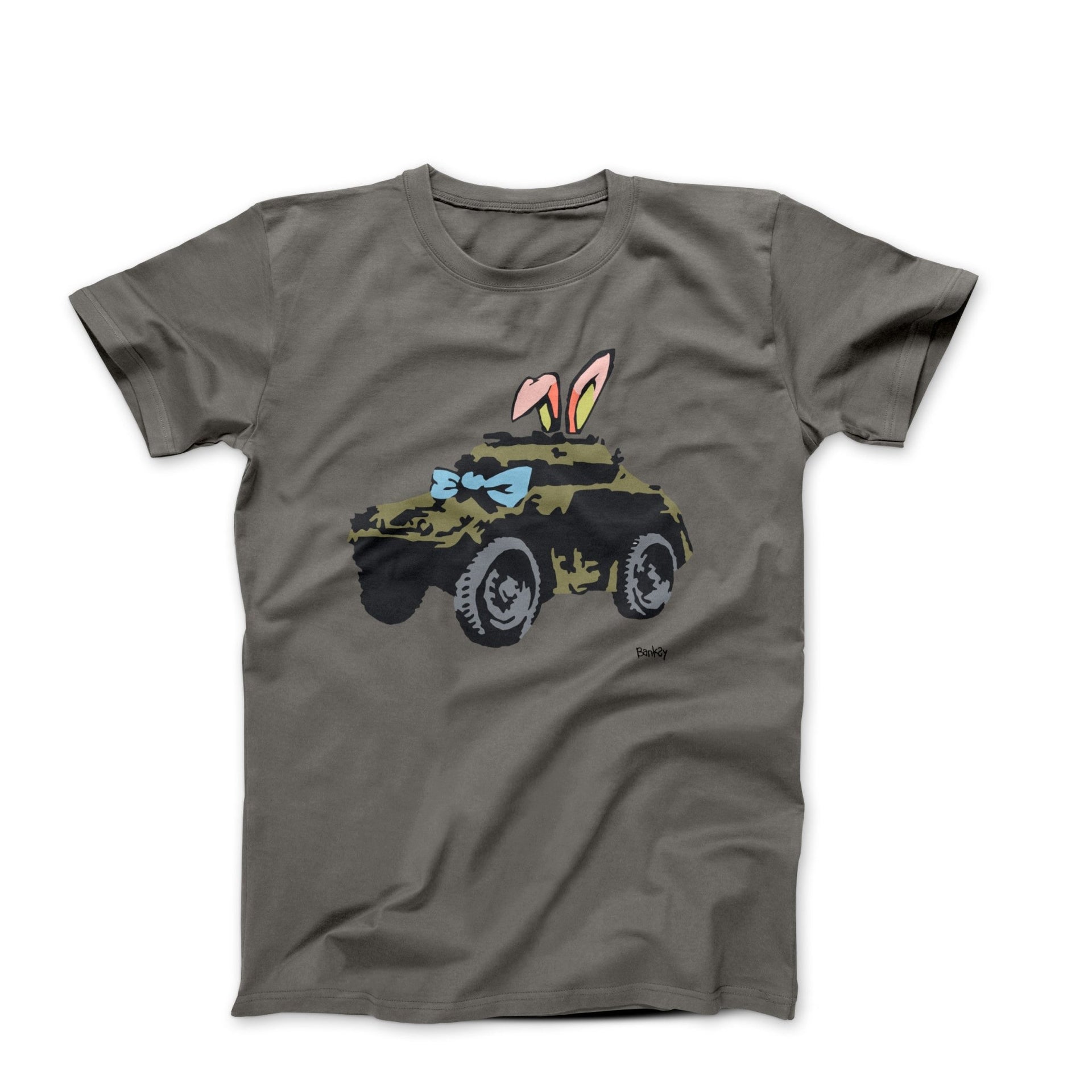 Banksy Armored Car (2002) Street Art T-shirt - Street, Pop & Media Art - Harvey Ltd
