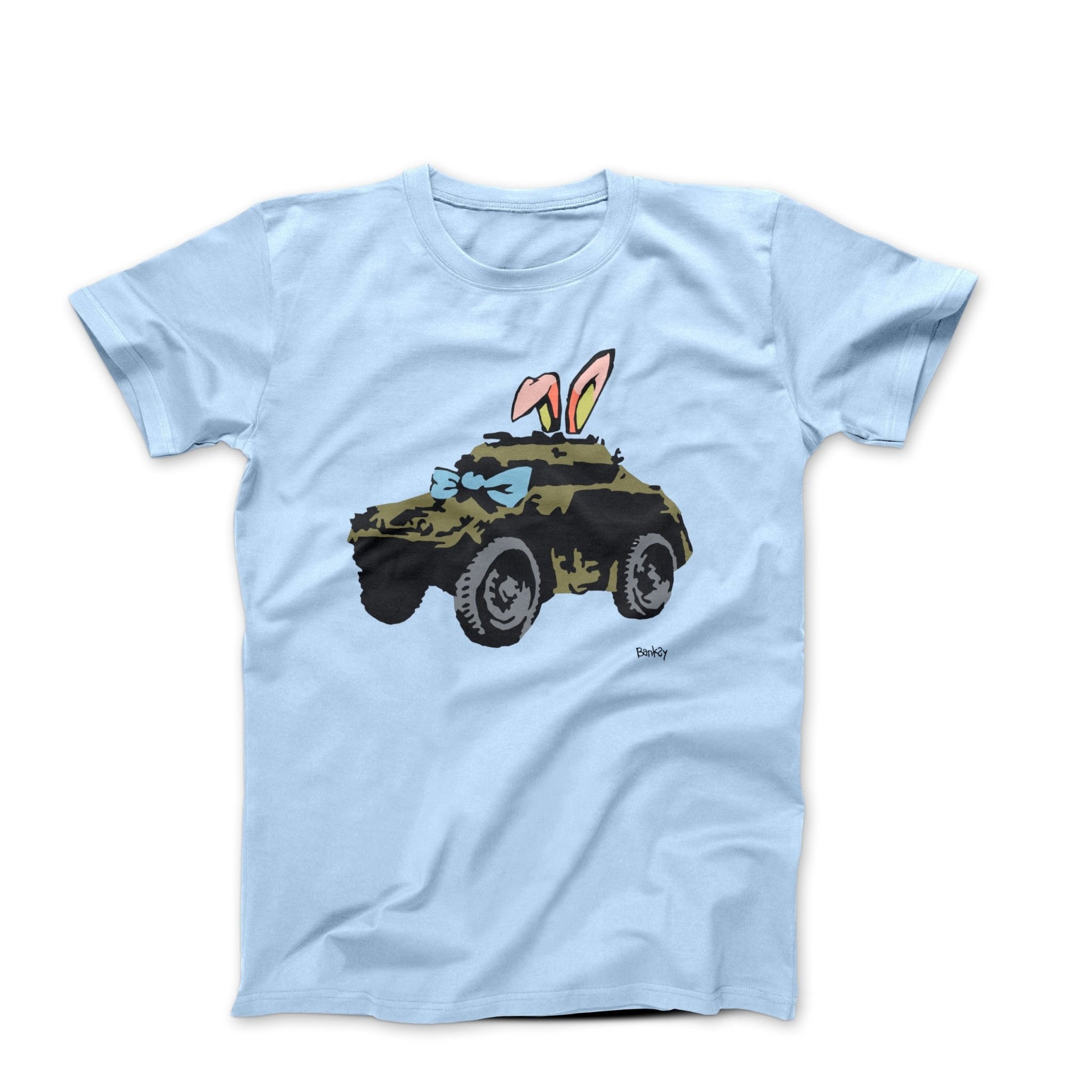 Banksy Armored Car (2002) Street Art T-shirt - Street, Pop & Media Art - Harvey Ltd