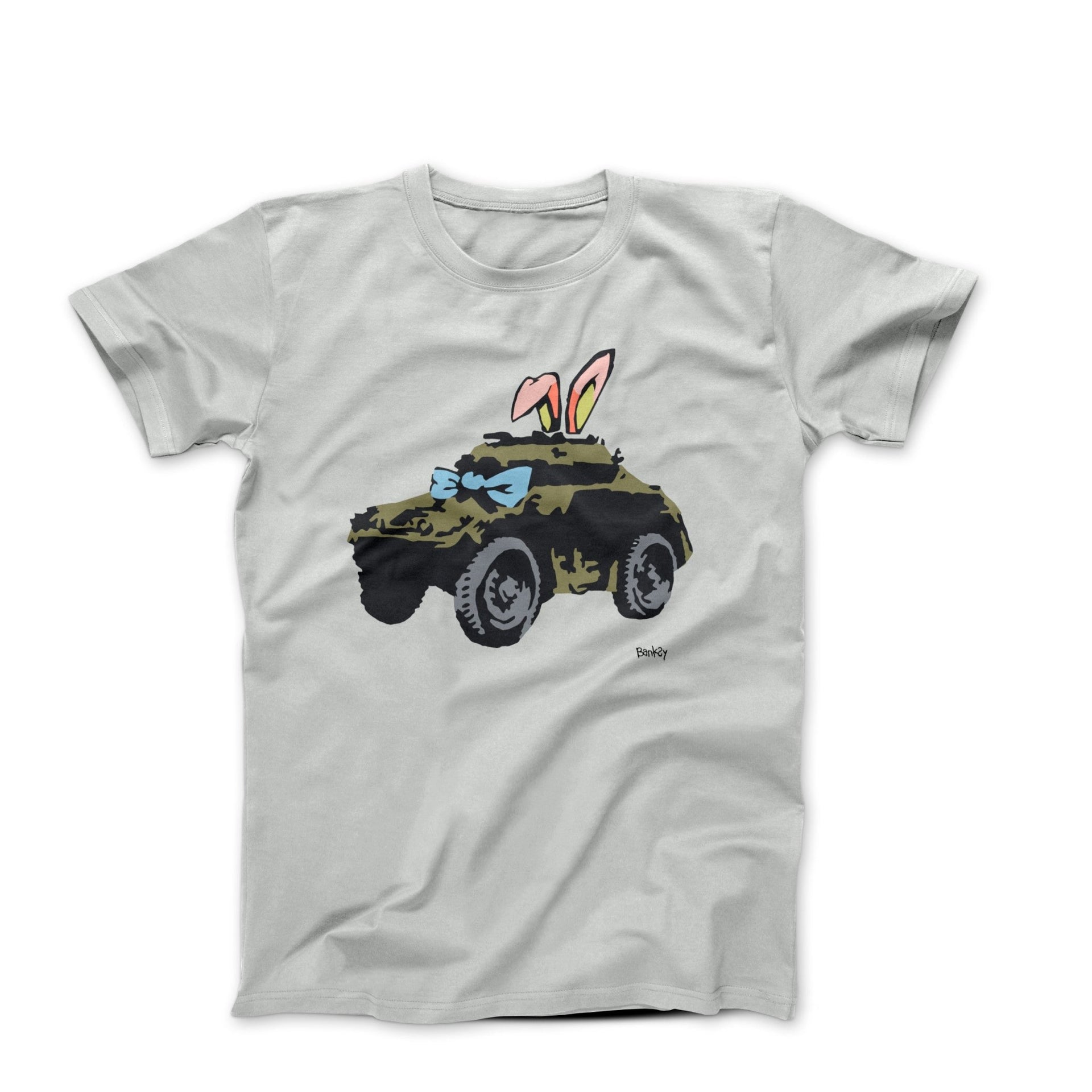 Banksy Armored Car (2002) Street Art T-shirt - Street, Pop & Media Art - Harvey Ltd