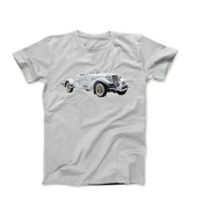 1935 Silver Auburn 851 Supercharged Boattail Speedster T-shirt - Cars, Trucks & Cycles - Harvey Ltd