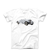 1935 Silver Auburn 851 Supercharged Boattail Speedster T-shirt - Cars, Trucks & Cycles - Harvey Ltd