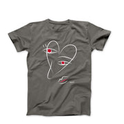 Picasso Ladies of Avignon Line Drawing T-shirt - Greatest Artists - Harvey Ltd