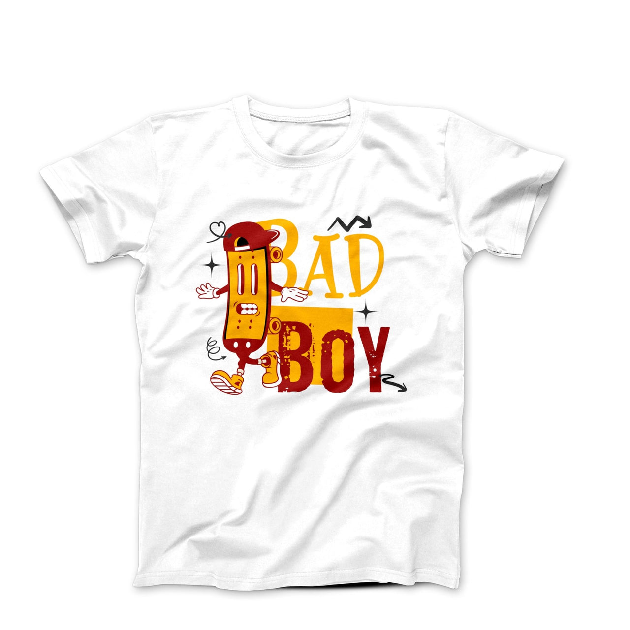 Bad Boy Illustration T-shirt - Movies, TV & Others - Harvey Ltd