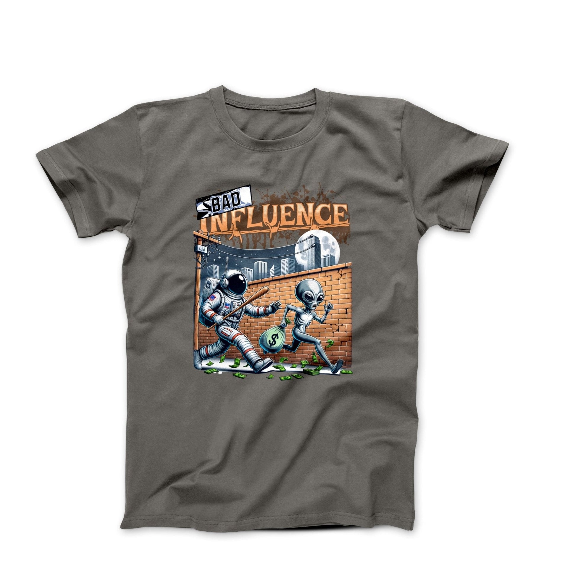 Bad Influence Illustration T-shirt - Humorous, Lifestyle & Others - Harvey Ltd