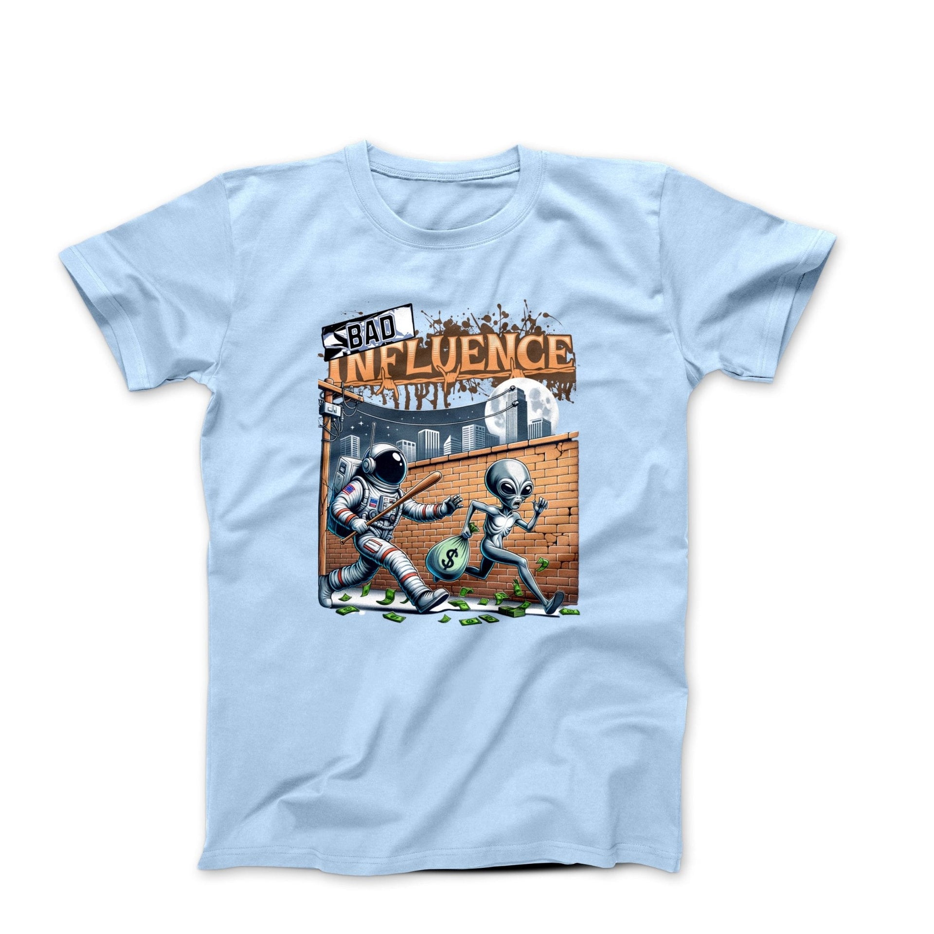 Bad Influence Illustration T-shirt - Humorous, Lifestyle & Others - Harvey Ltd