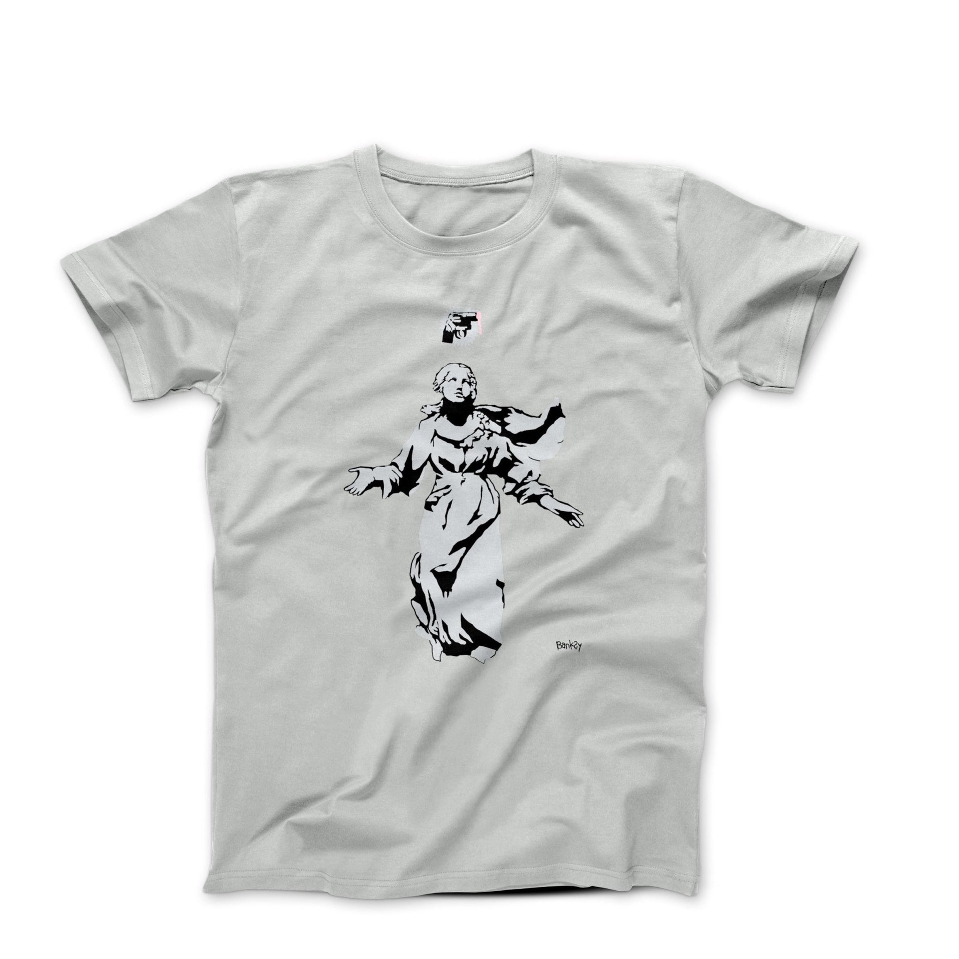 Banksy Angel Not the Gun (2009) Street Art T-shirt - Street, Pop & Media Art - Harvey Ltd