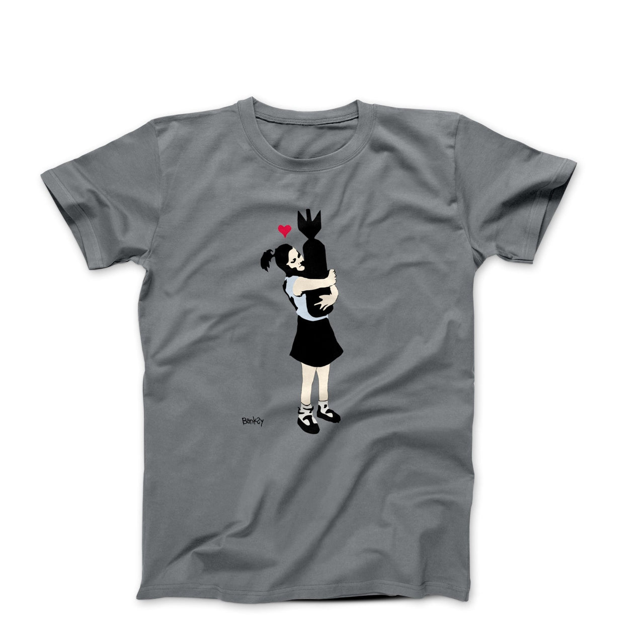 Banksy Bomb Hugger (2002) Street Art T-shirt - Street, Pop & Media Art - Harvey Ltd