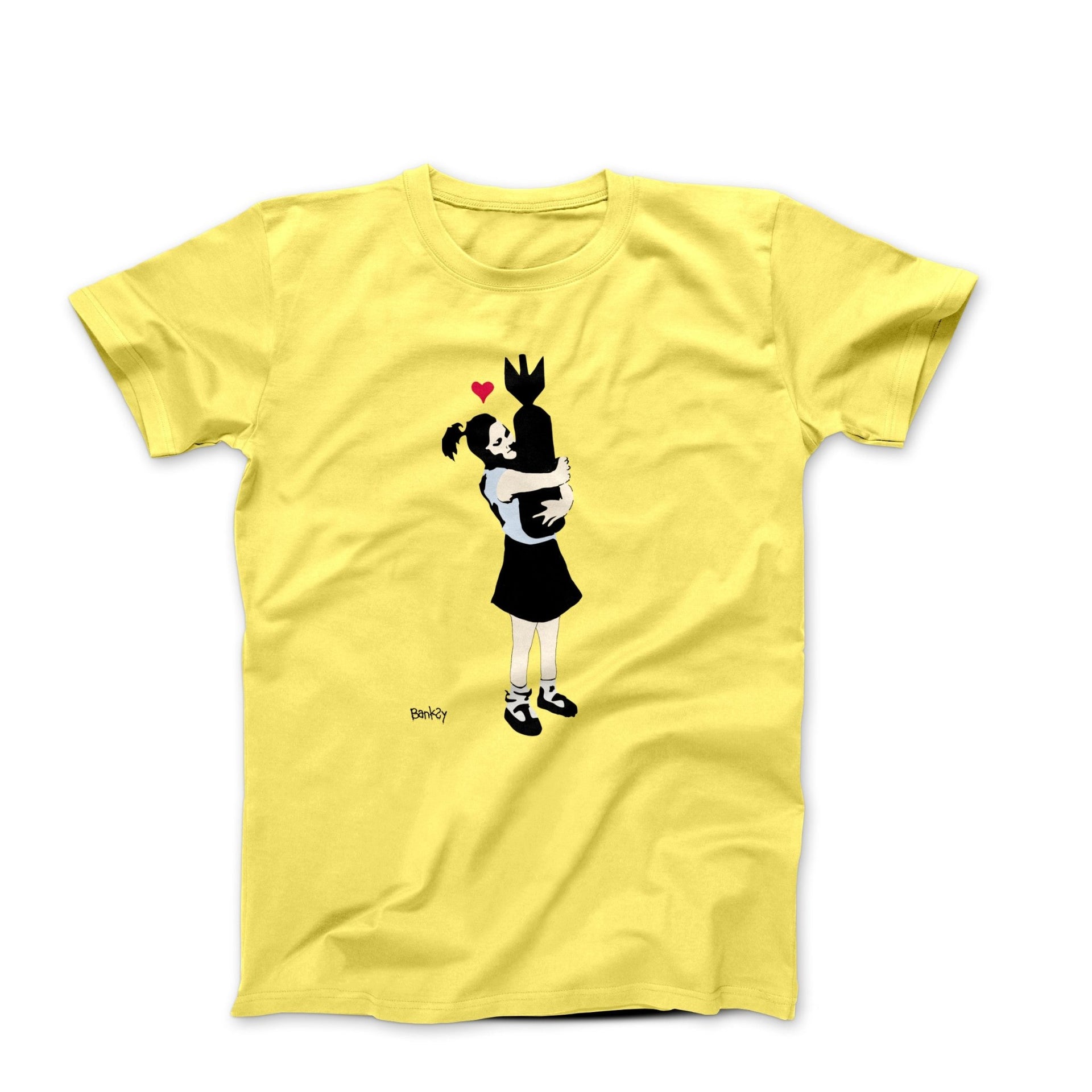 Banksy Bomb Hugger (2002) Street Art T-shirt - Street, Pop & Media Art - Harvey Ltd