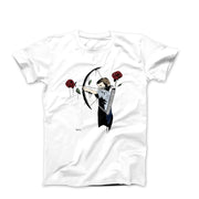 Banksy Bow and Rose Arrows Street Art T-shirt - Street, Pop & Media Art - Harvey Ltd