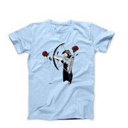 Banksy Bow and Rose Arrows Street Art T-shirt - Street, Pop & Media Art - Harvey Ltd