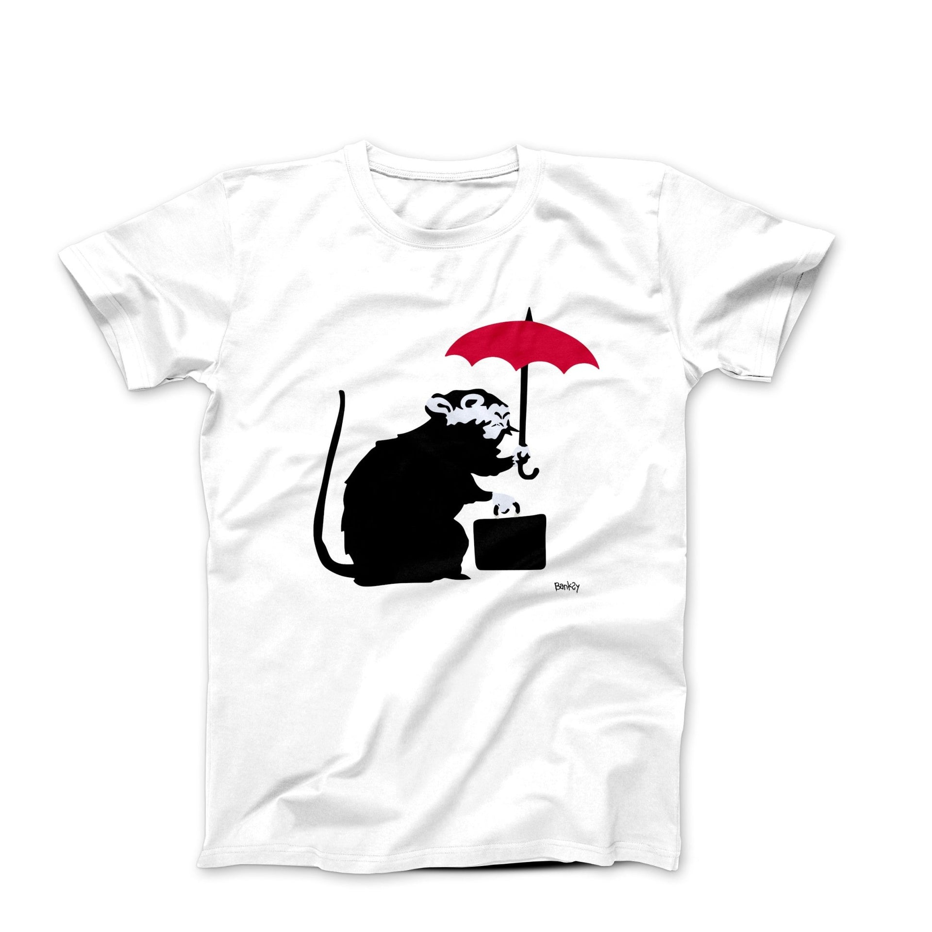 Banksy BusinessRat Street Art T-shirt - Street, Pop & Media Art - Harvey Ltd