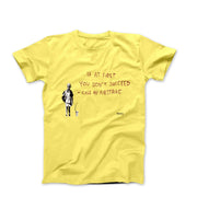 Banksy Call An Airstrike Street Art T-shirt - Street, Pop & Media Art - Harvey Ltd