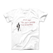 Banksy Call An Airstrike Street Art T-shirt - Street, Pop & Media Art - Harvey Ltd