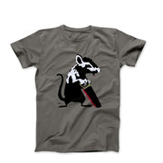 Banksy Carpenter Rat Street Art T-shirt - Street, Pop & Media Art - Harvey Ltd