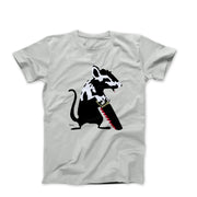 Banksy Carpenter Rat Street Art T-shirt - Street, Pop & Media Art - Harvey Ltd