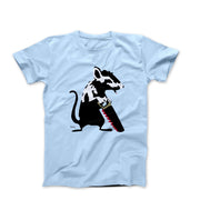 Banksy Carpenter Rat Street Art T-shirt - Street, Pop & Media Art - Harvey Ltd