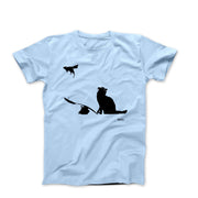 Banksy Cat and Rat Street Art T-shirt - Street, Pop & Media Art - Harvey Ltd