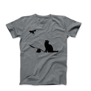Banksy Cat and Rat Street Art T-shirt - Street, Pop & Media Art - Harvey Ltd