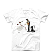 Banksy Cave Painting Removal Street Art T-shirt - Street, Pop & Media Art - Harvey Ltd