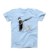 Banksy Crayon Shooter Street Art T-shirt - Street, Pop & Media Art - Harvey Ltd