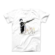 Banksy Crayon Shooter Street Art T-shirt - Street, Pop & Media Art - Harvey Ltd