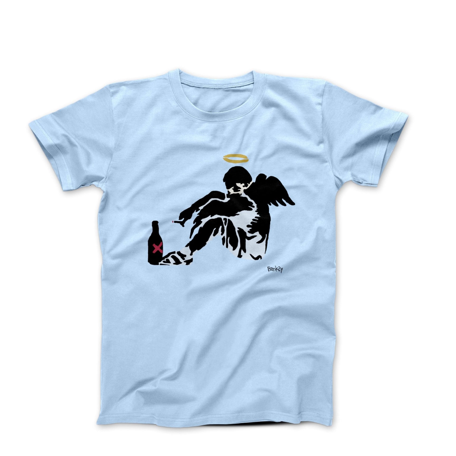 Banksy Fallen Angel (2004) Street Art T-shirt - Street, Pop & Media Art - Harvey Ltd